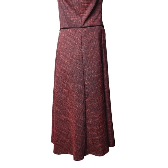 Red and Black Pinup Sheath Dress Size Medium - Picture 6 of 11